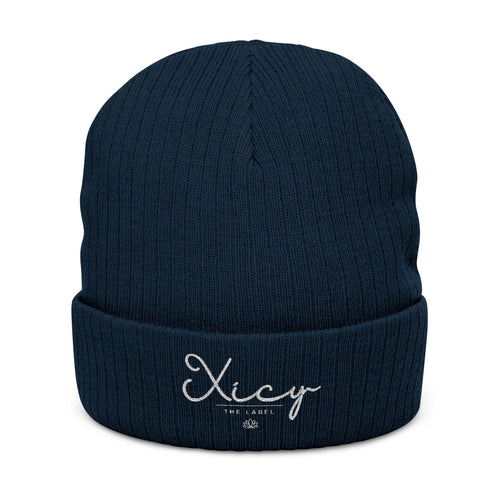 Copy of Xicy Ribbed Knit Beanie (Embroidery)