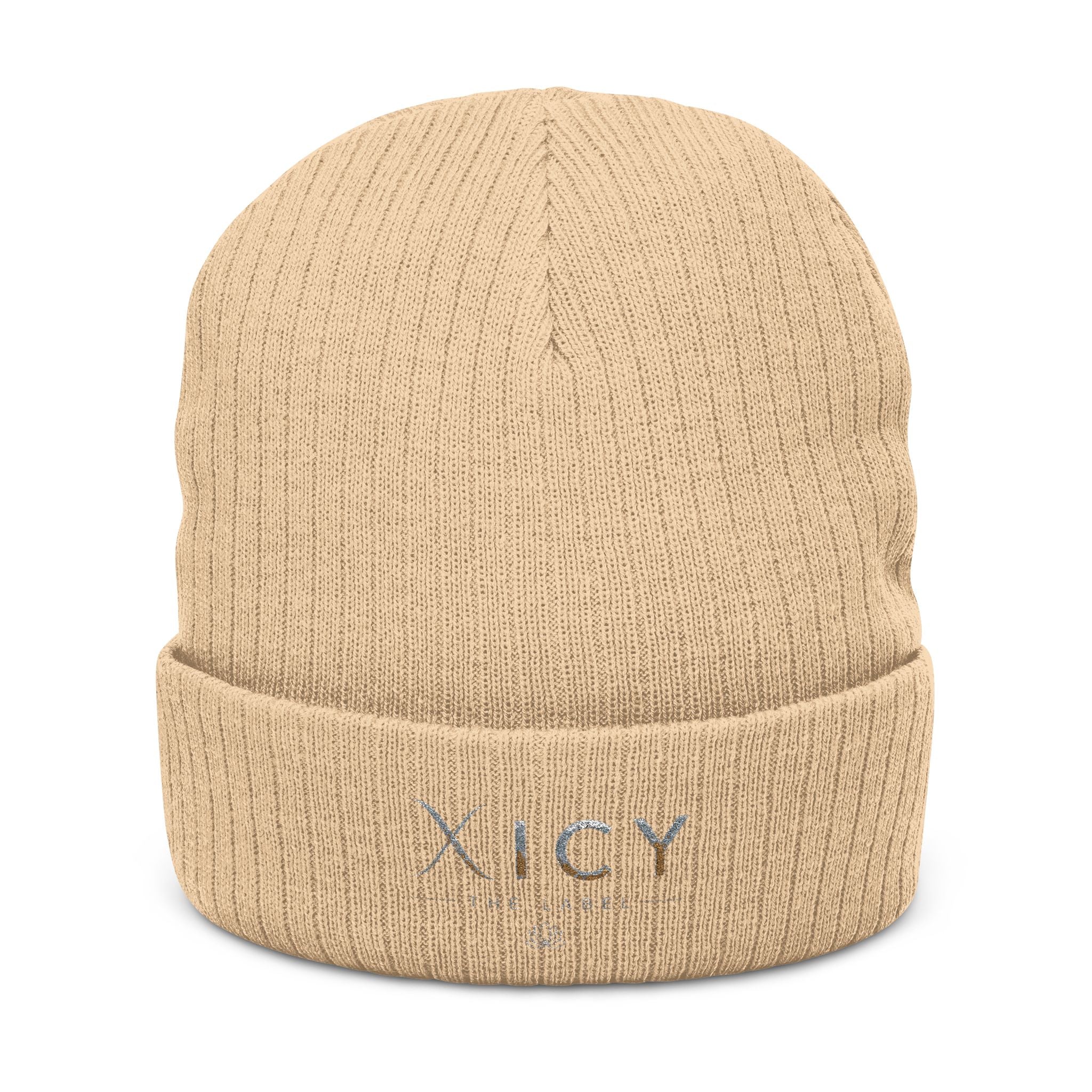 Copy of Xicy Ribbed Knit Beanie (Embroidery)