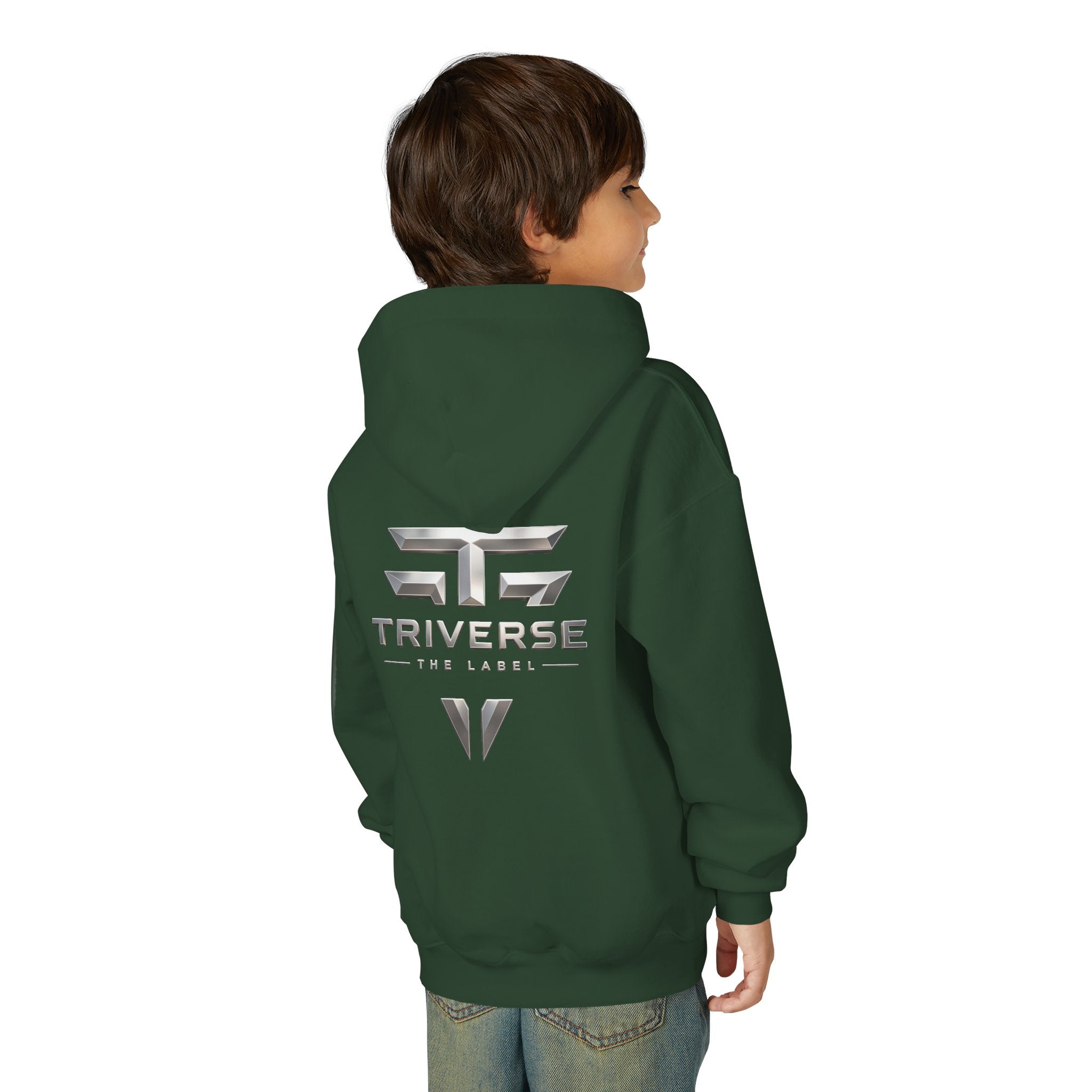 Triverse Youth Heavy Blend Hooded Sweatshirt