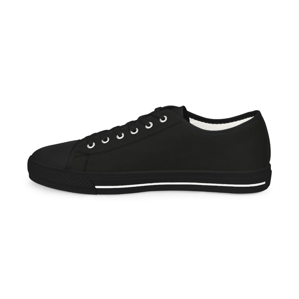 Triverse Black Low Top Sneakers