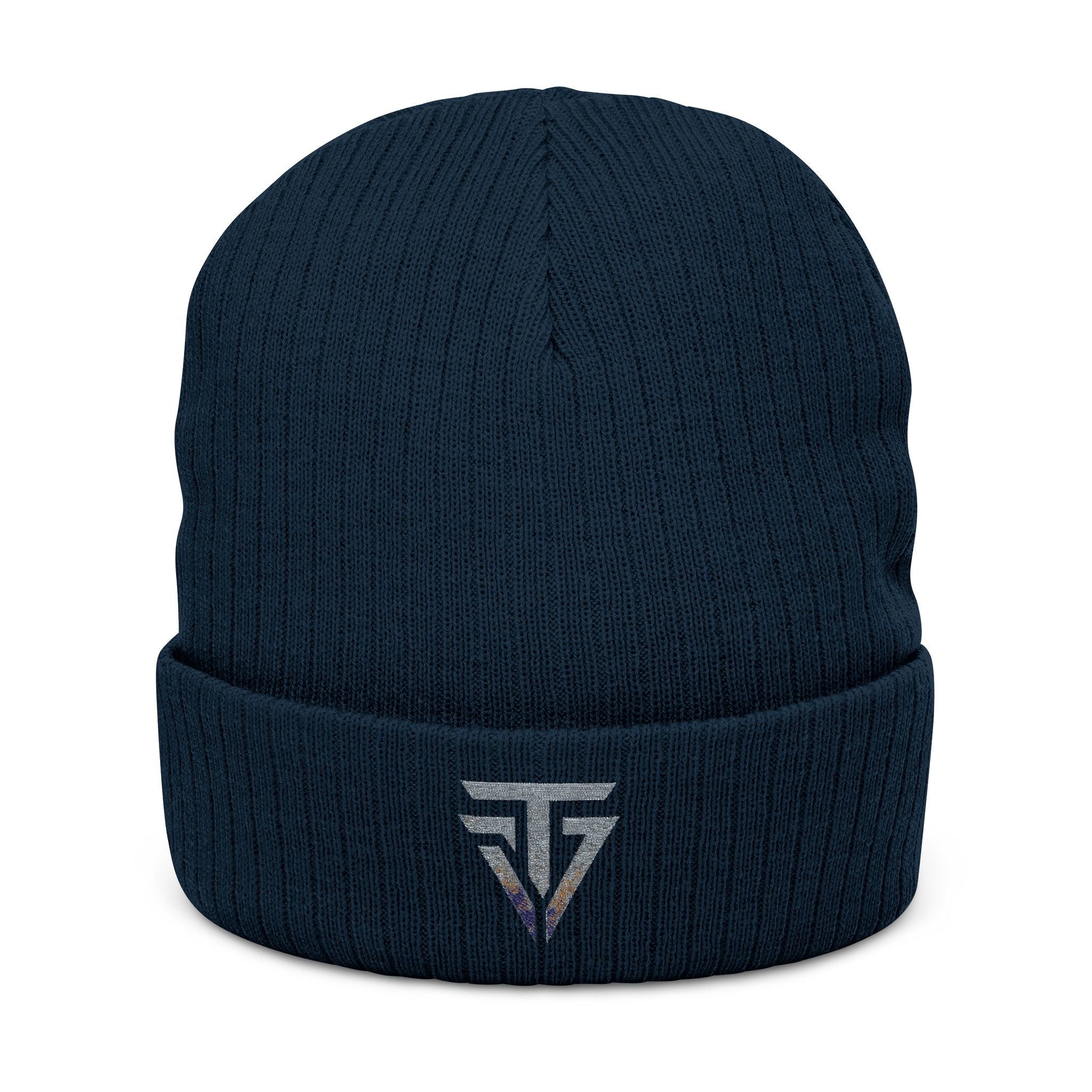 Ribbed Knit Beanie (Embroidery)