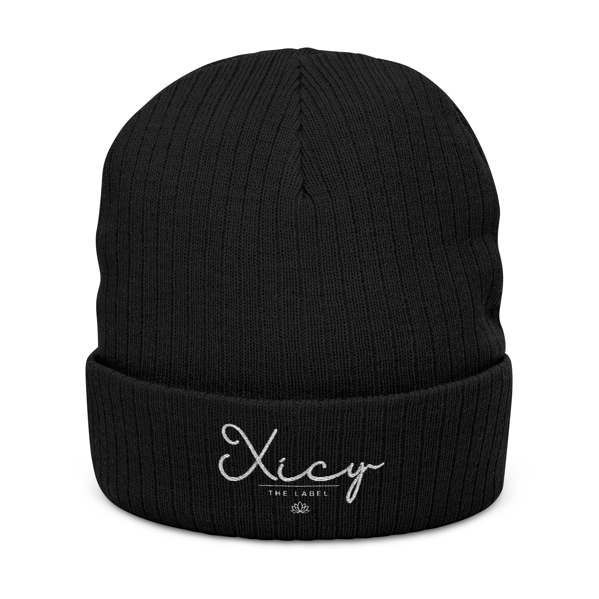 Copy of Xicy Ribbed Knit Beanie (Embroidery)