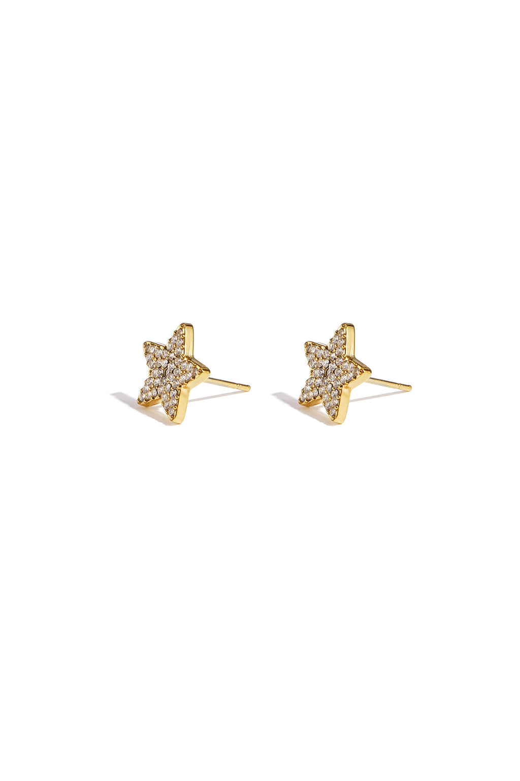 Stainless Steel Stud Earrings Star Simple Daily Simple Series Women's jewelry