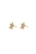 Stainless Steel Stud Earrings Star Simple Daily Simple Series Women's jewelry
