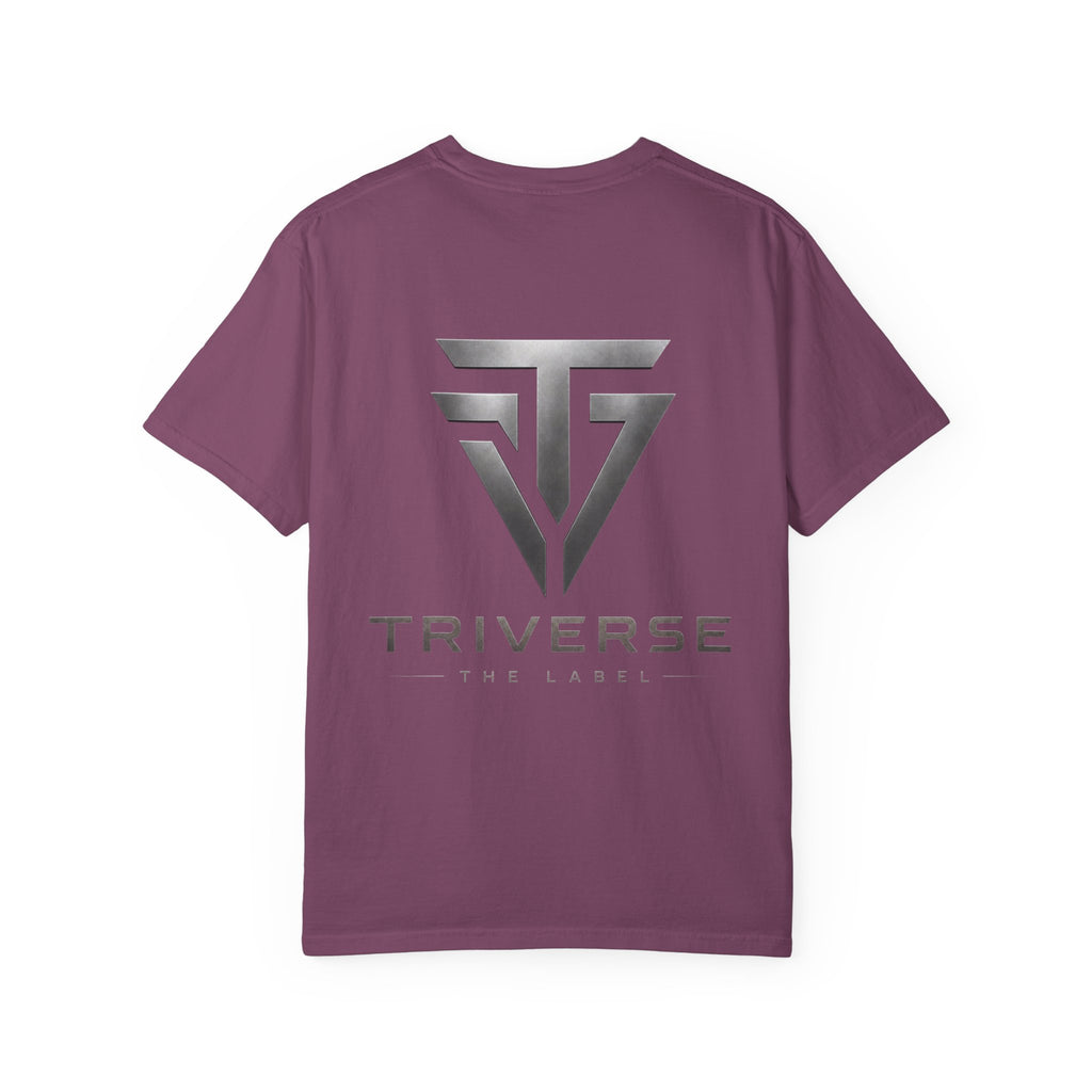 Triverse logo Garment-Dyed T-shirt