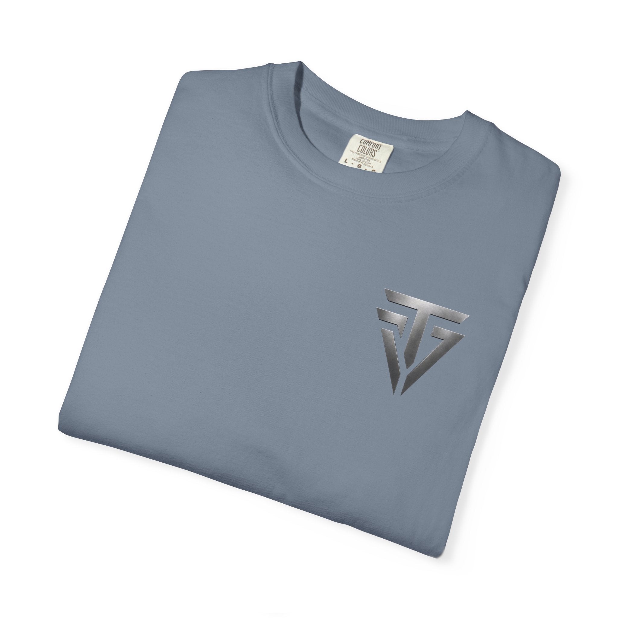 Triverse logo Garment-Dyed T-shirt