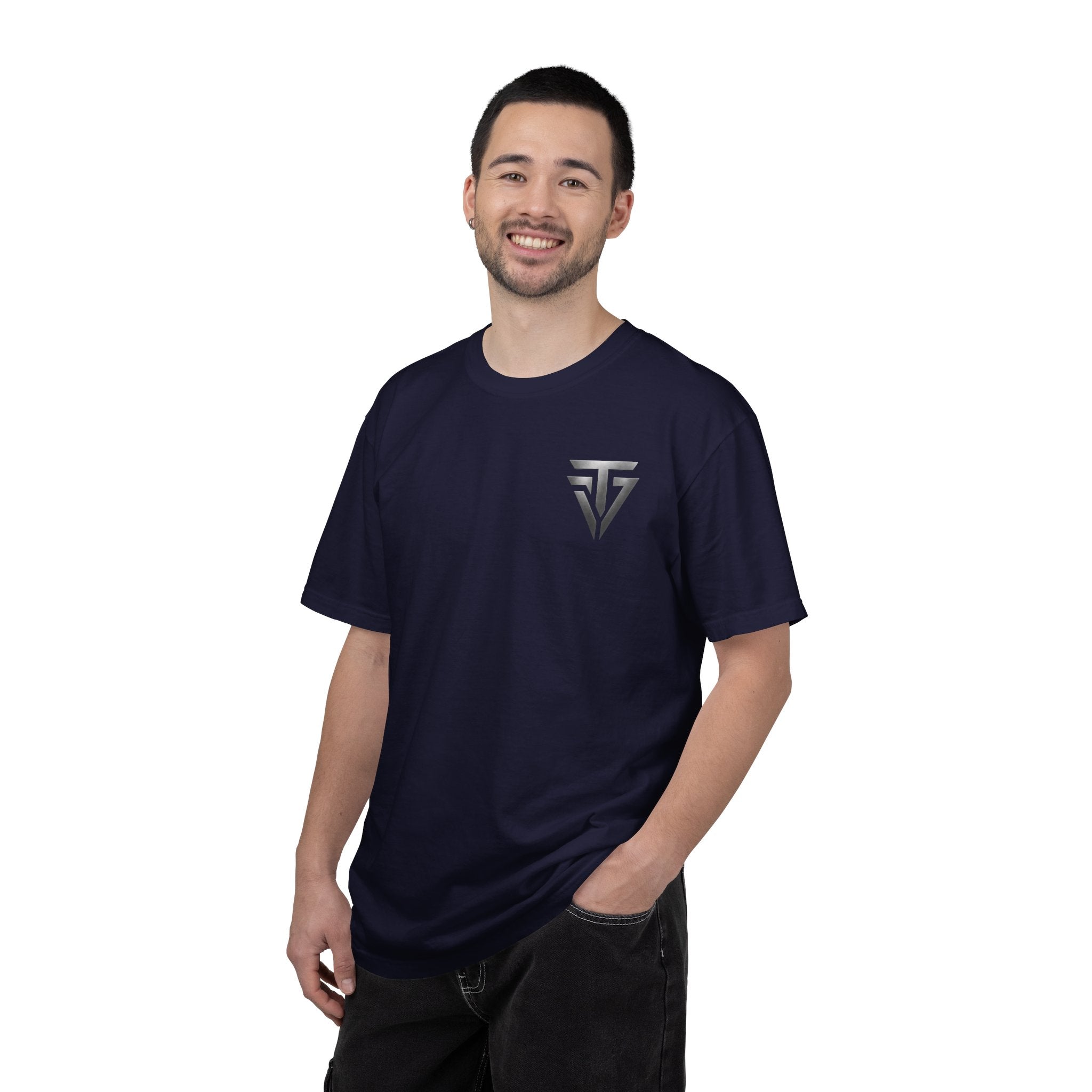 Triverse logo Garment-Dyed T-shirt