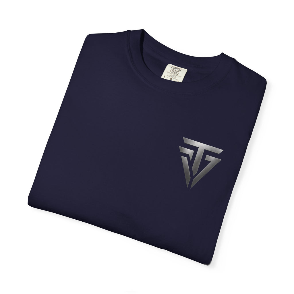 Triverse logo Garment-Dyed T-shirt