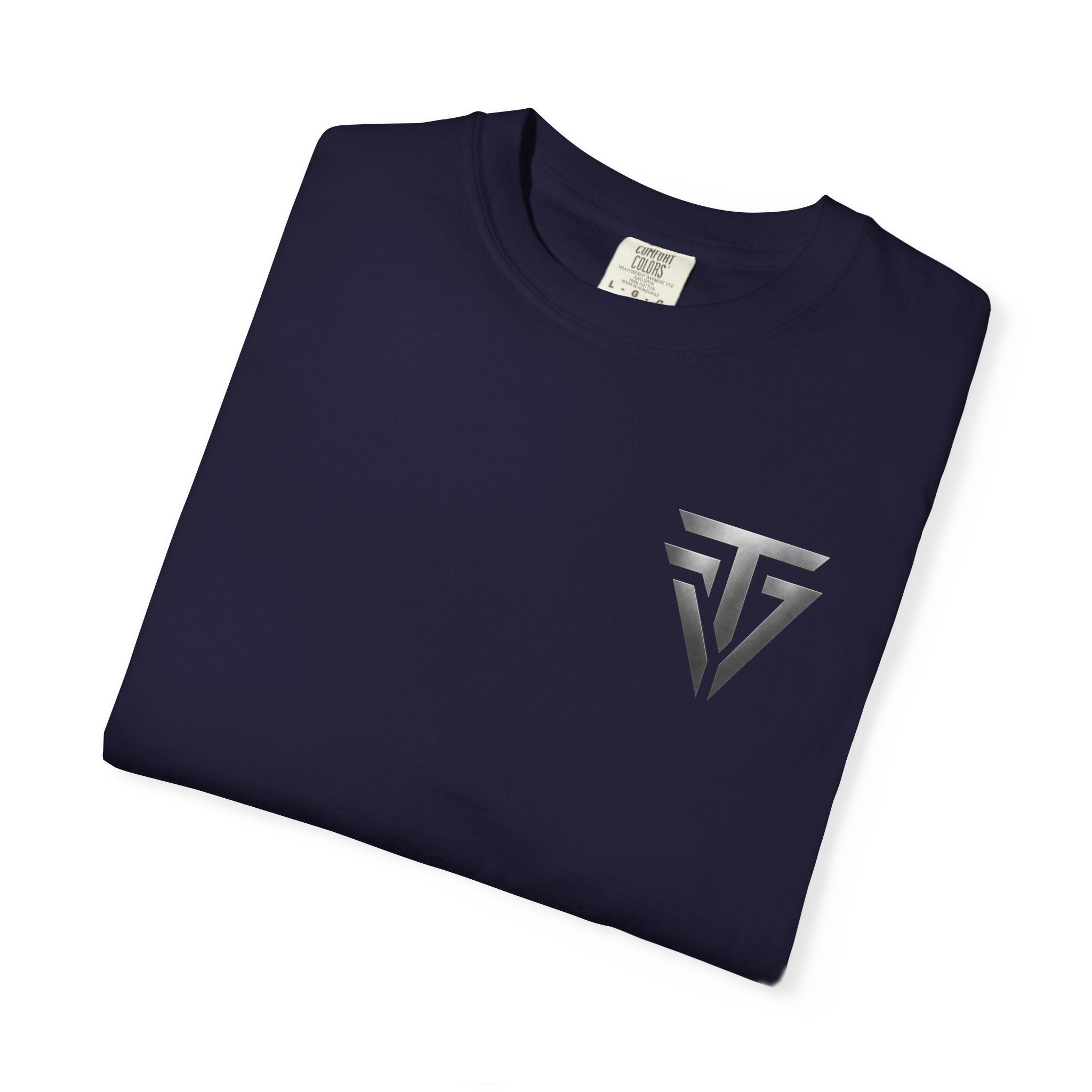 Triverse logo Garment-Dyed T-shirt