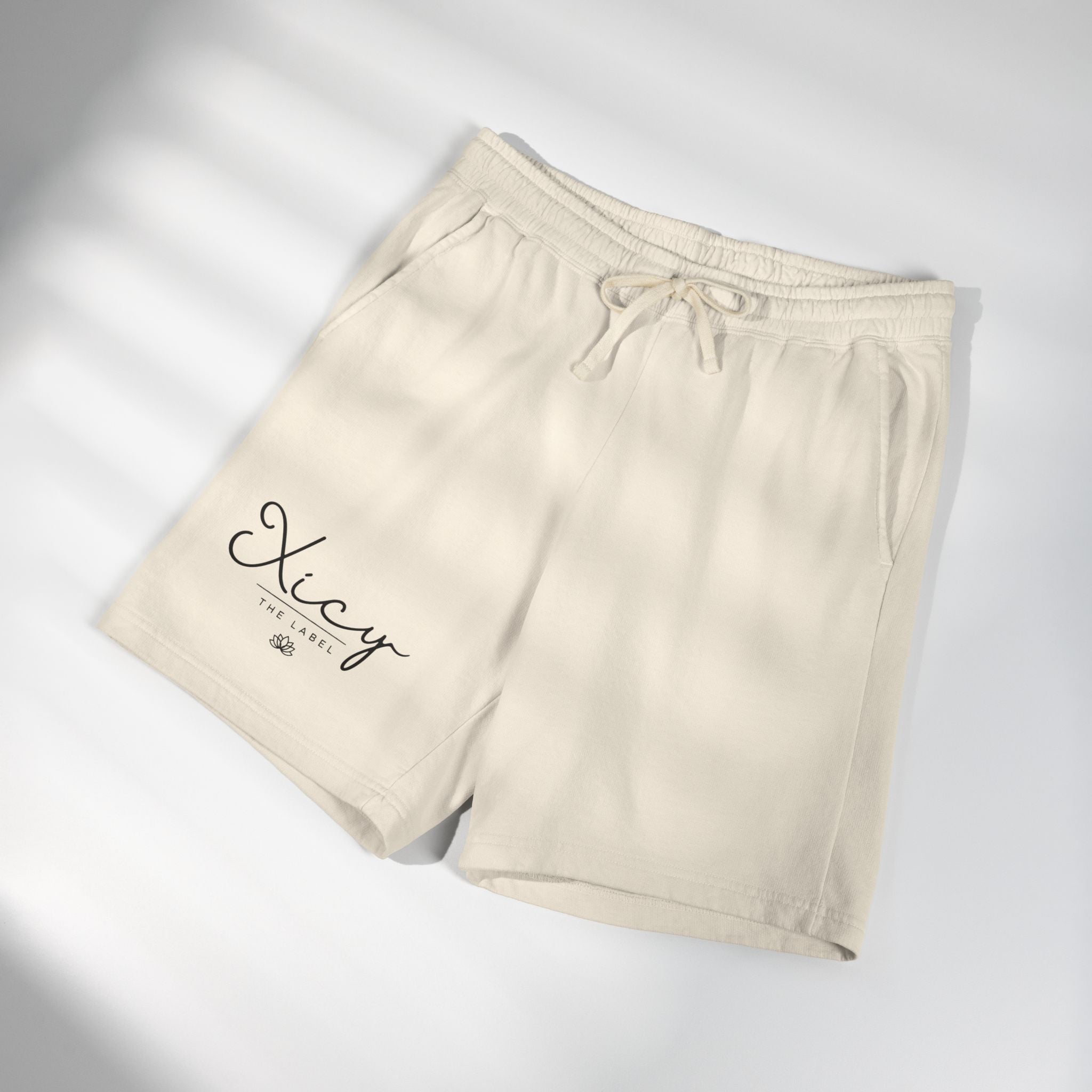 Unisex Garment-Dyed Lightweight Fleece Sweat Shorts
