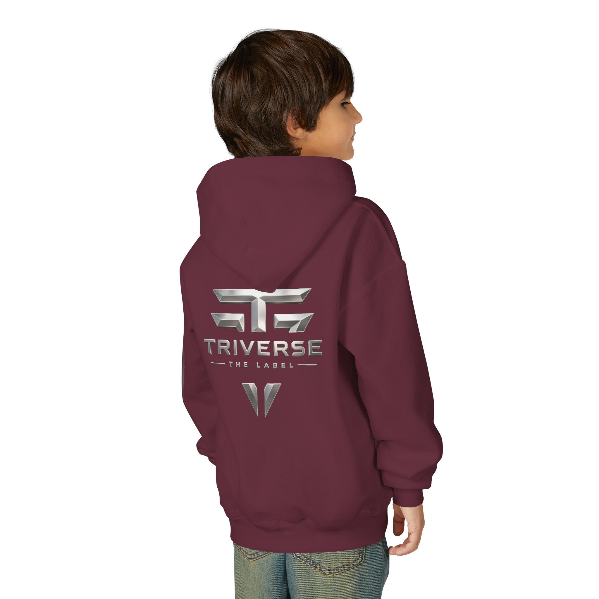 Triverse Youth Heavy Blend Hooded Sweatshirt