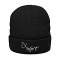 Ribbed Knit Beanie (Embroidery)