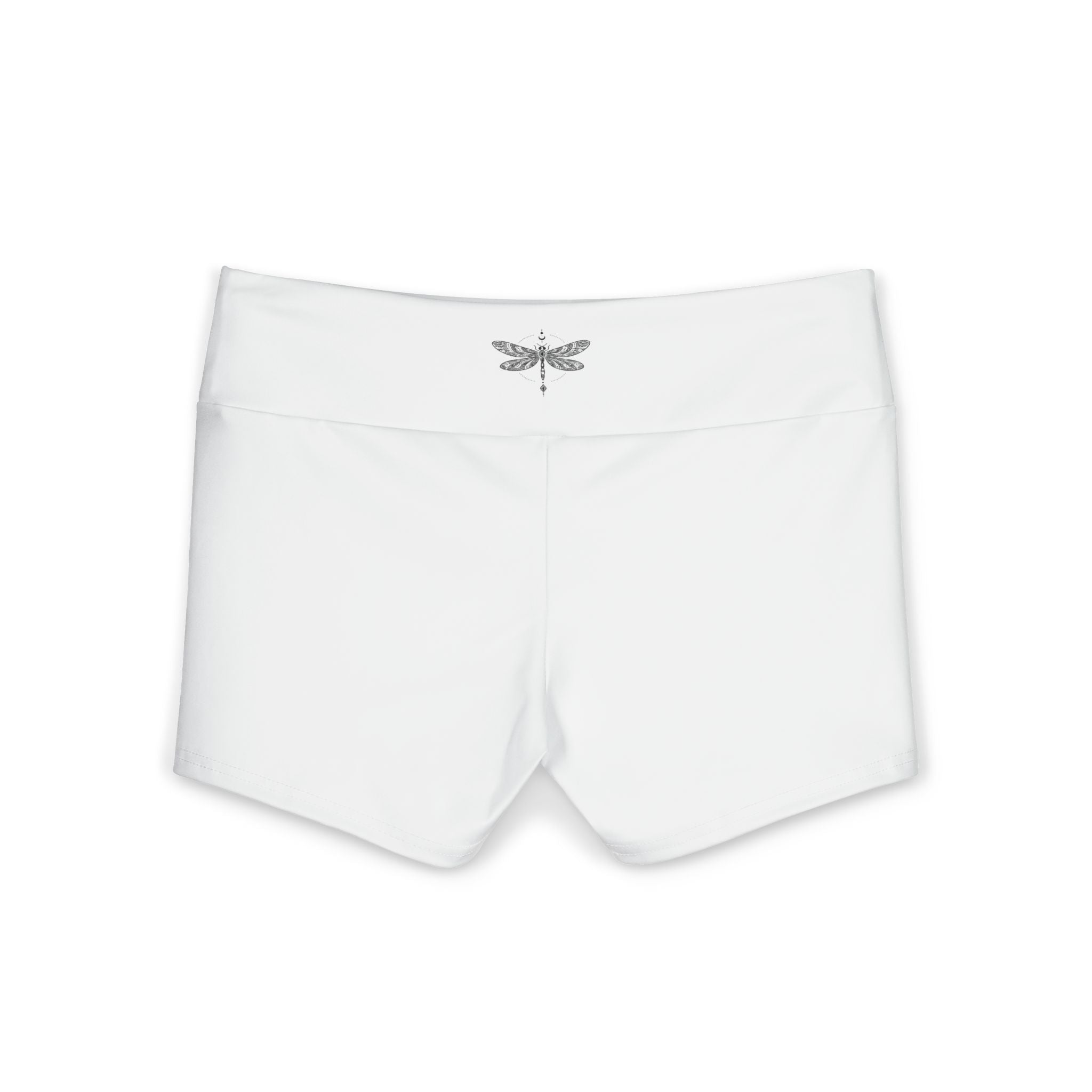 Women's Polyester Yoga Shorts (AOP)