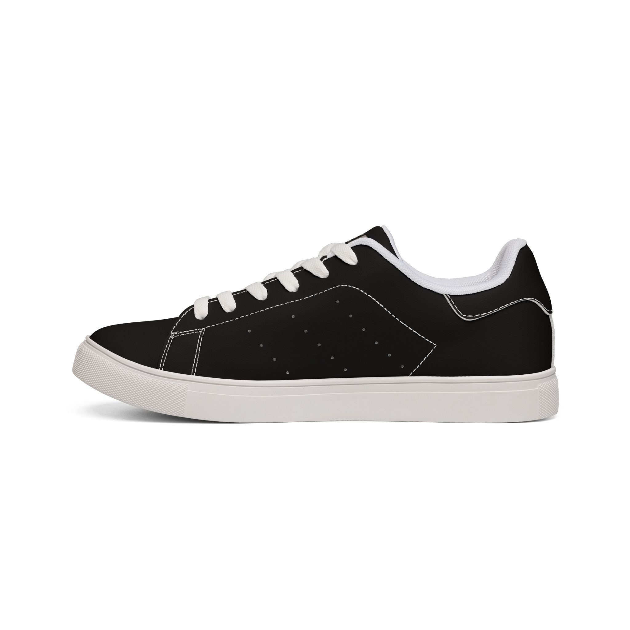 Triverse Low-Top Leather Sneakers