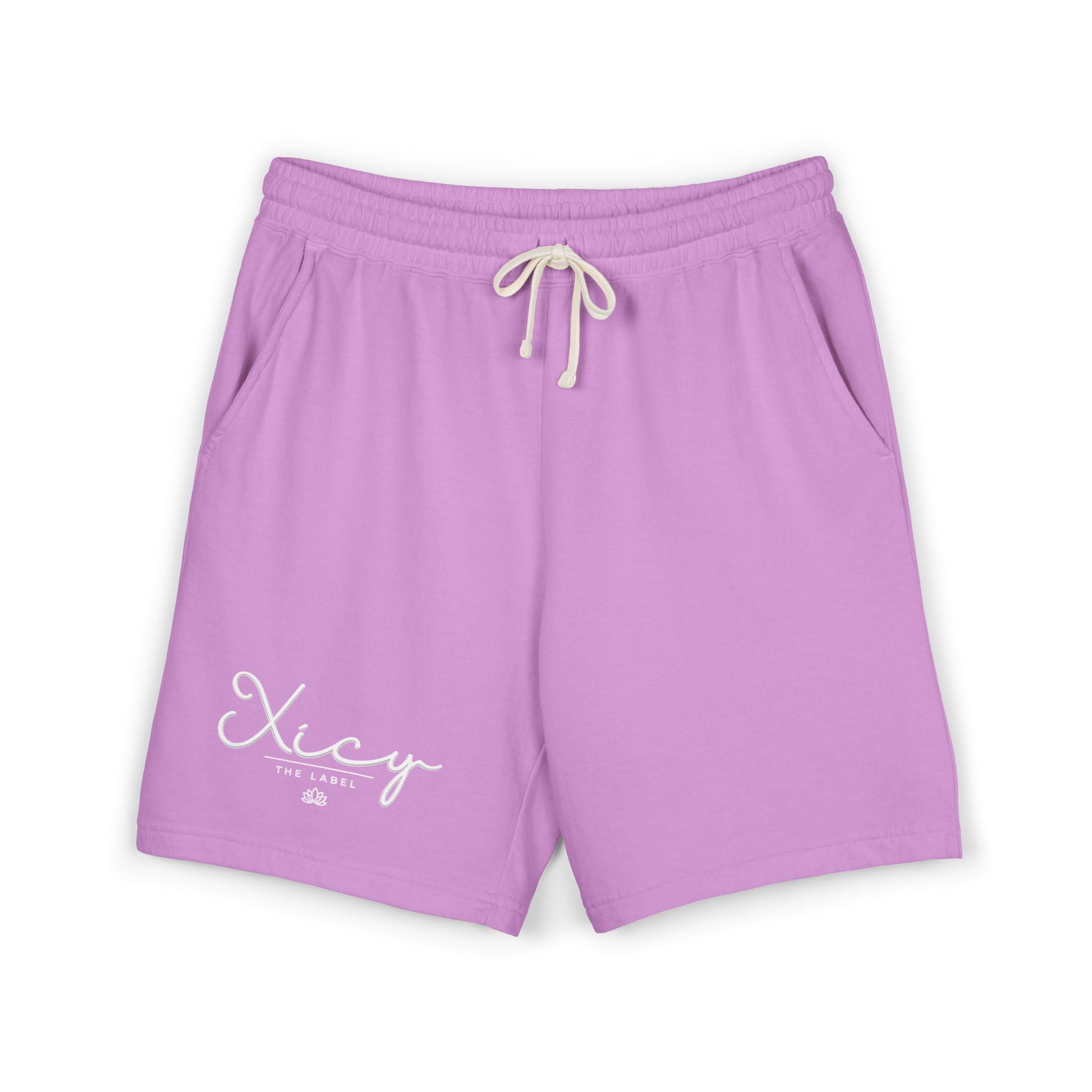 Unisex Garment-Dyed Lightweight Fleece Sweat Shorts