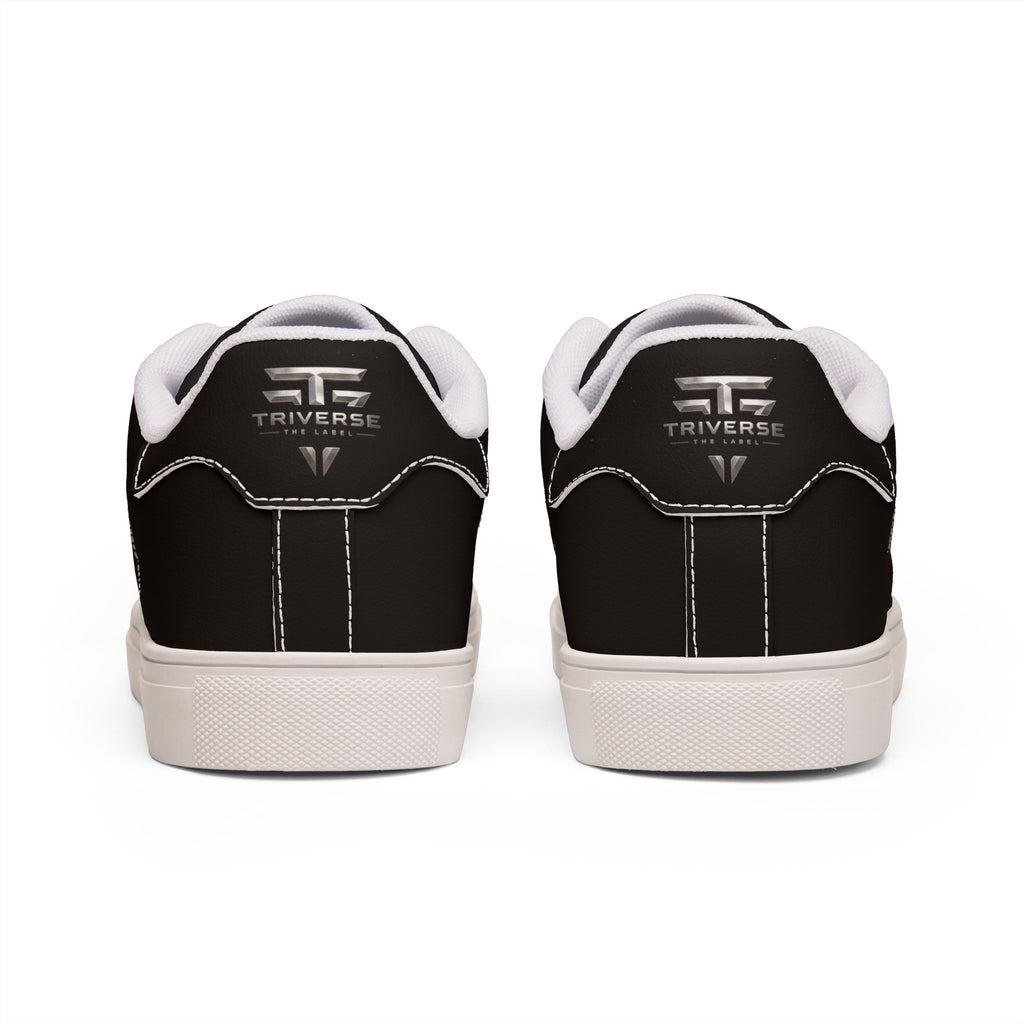 Triverse Low-Top Leather Sneakers