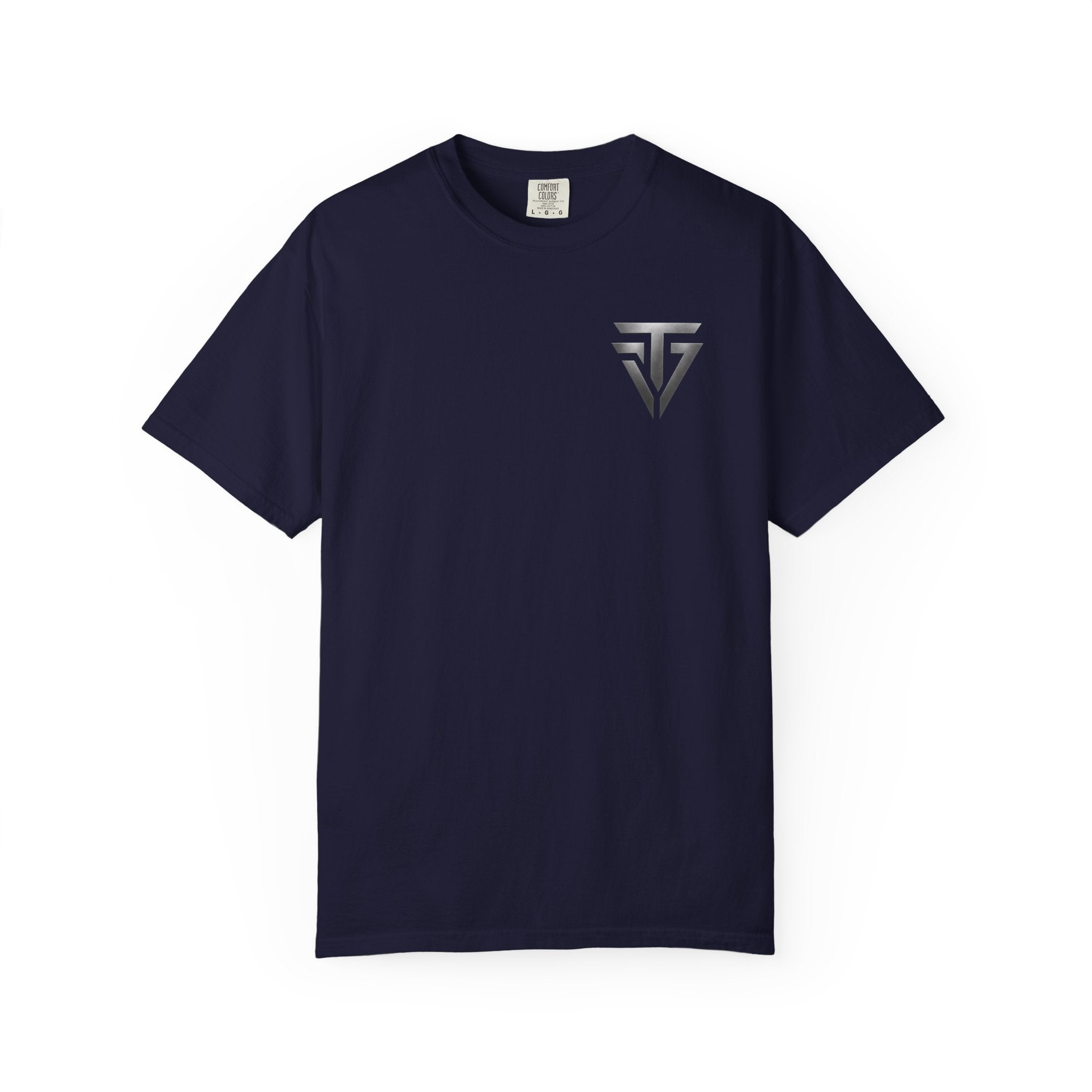 Triverse logo Garment-Dyed T-shirt