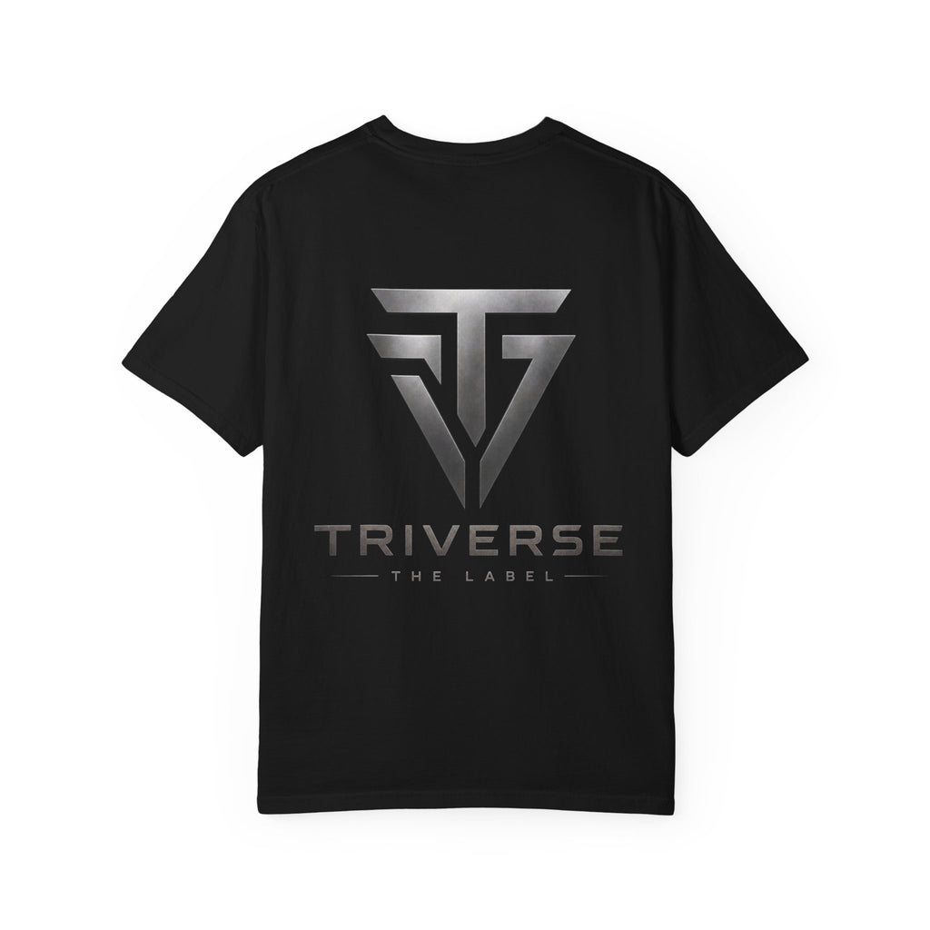 Triverse logo Garment-Dyed T-shirt