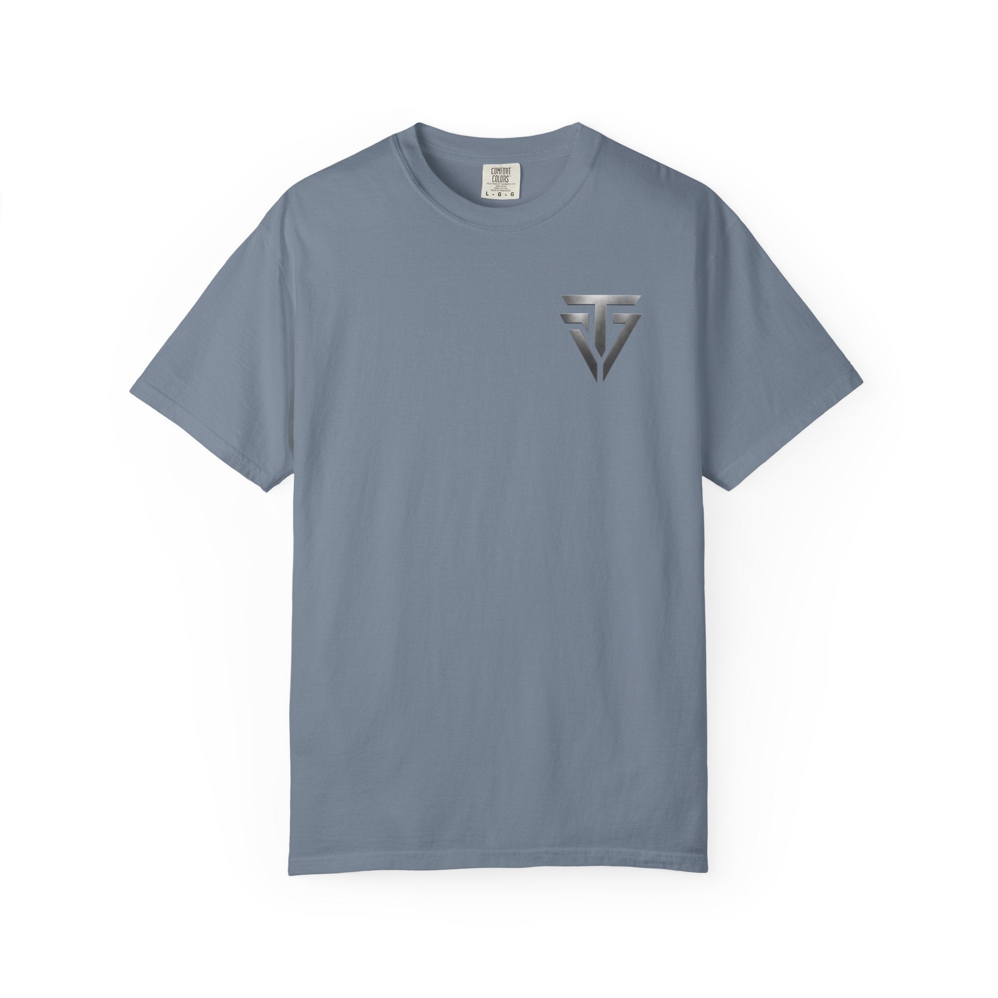 Triverse logo Garment-Dyed T-shirt