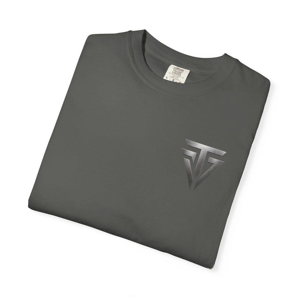 Triverse logo Garment-Dyed T-shirt