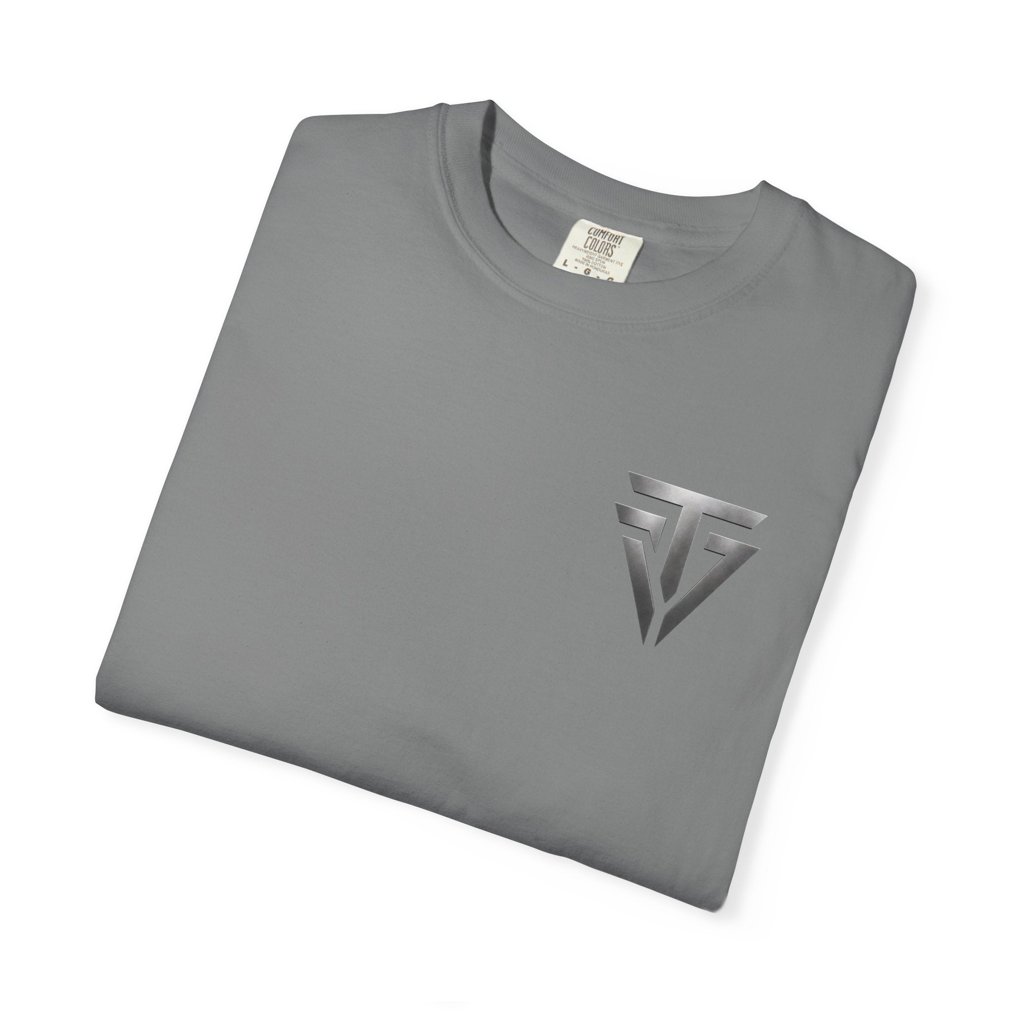 Triverse logo Garment-Dyed T-shirt