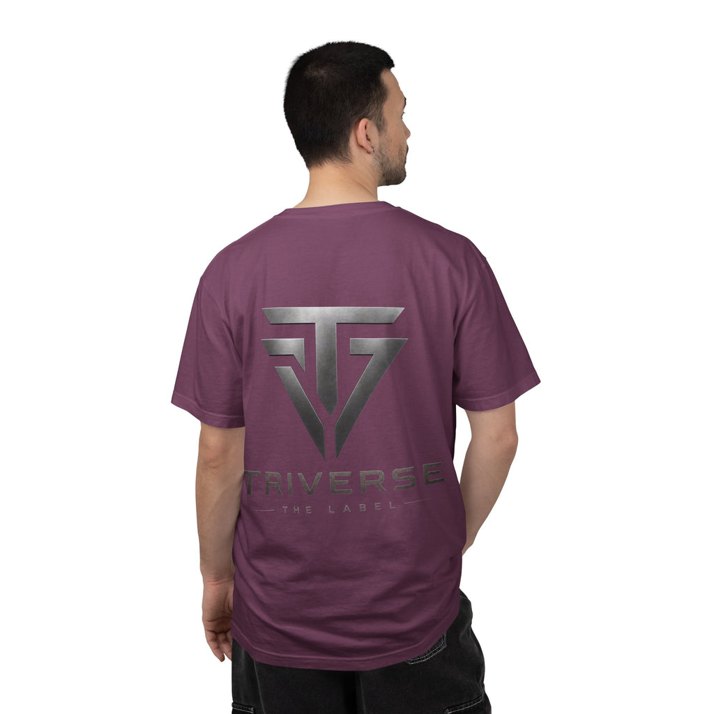 Triverse logo Garment-Dyed T-shirt