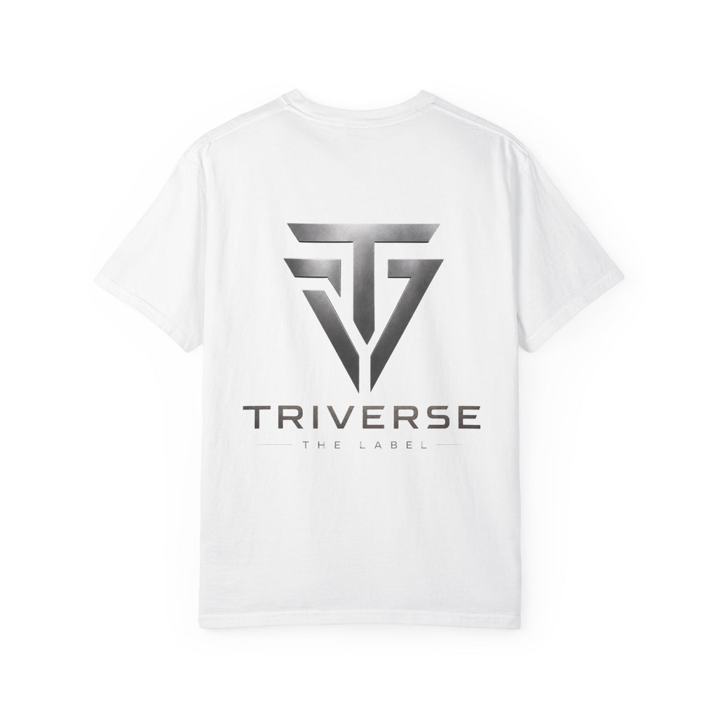 Triverse logo Garment-Dyed T-shirt