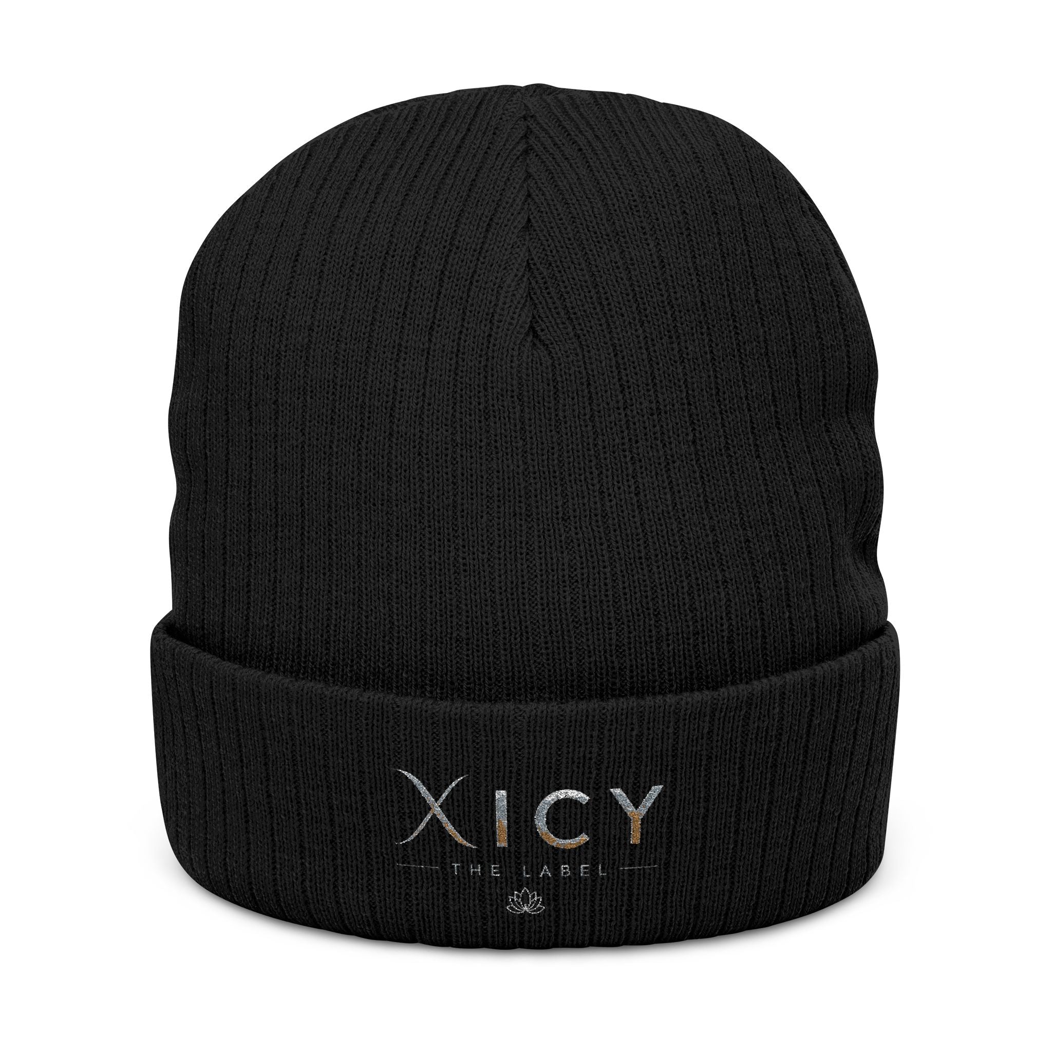 Copy of Xicy Ribbed Knit Beanie (Embroidery)