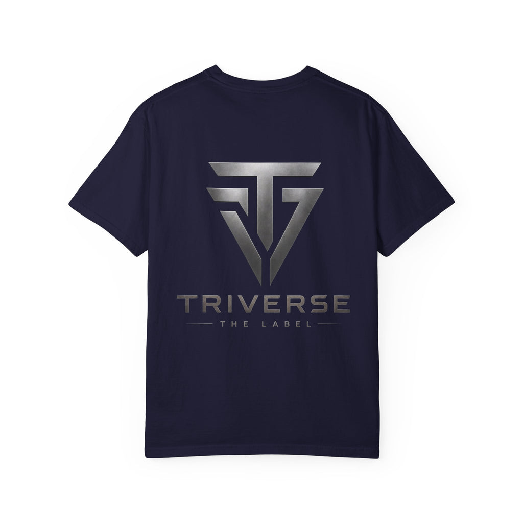 Triverse logo Garment-Dyed T-shirt