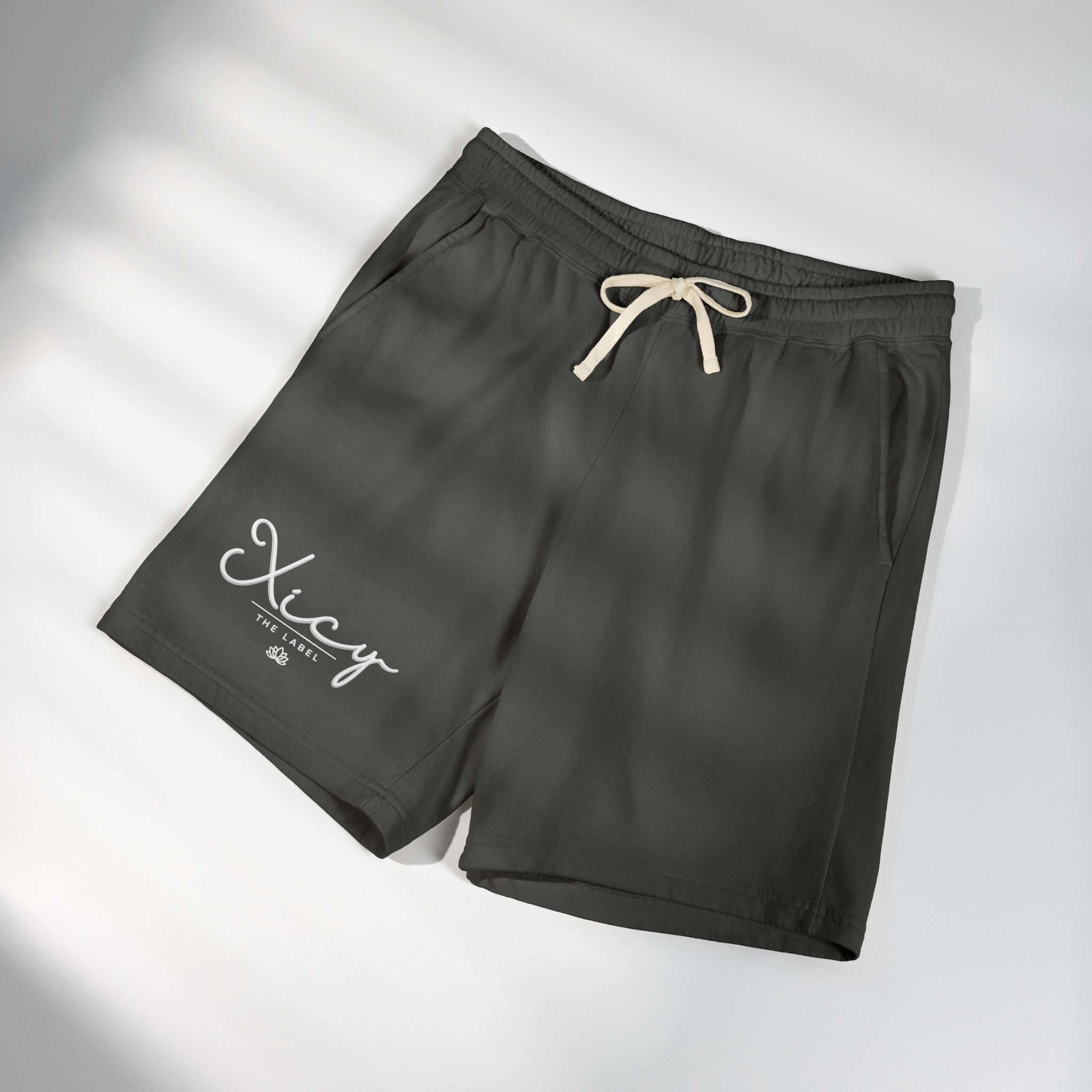 Unisex Garment-Dyed Lightweight Fleece Sweat Shorts