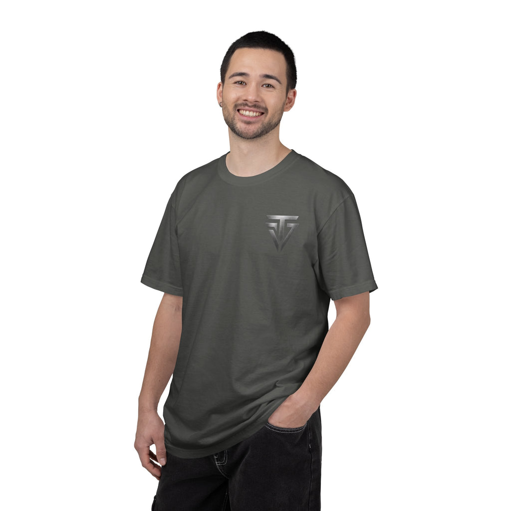 Triverse logo Garment-Dyed T-shirt