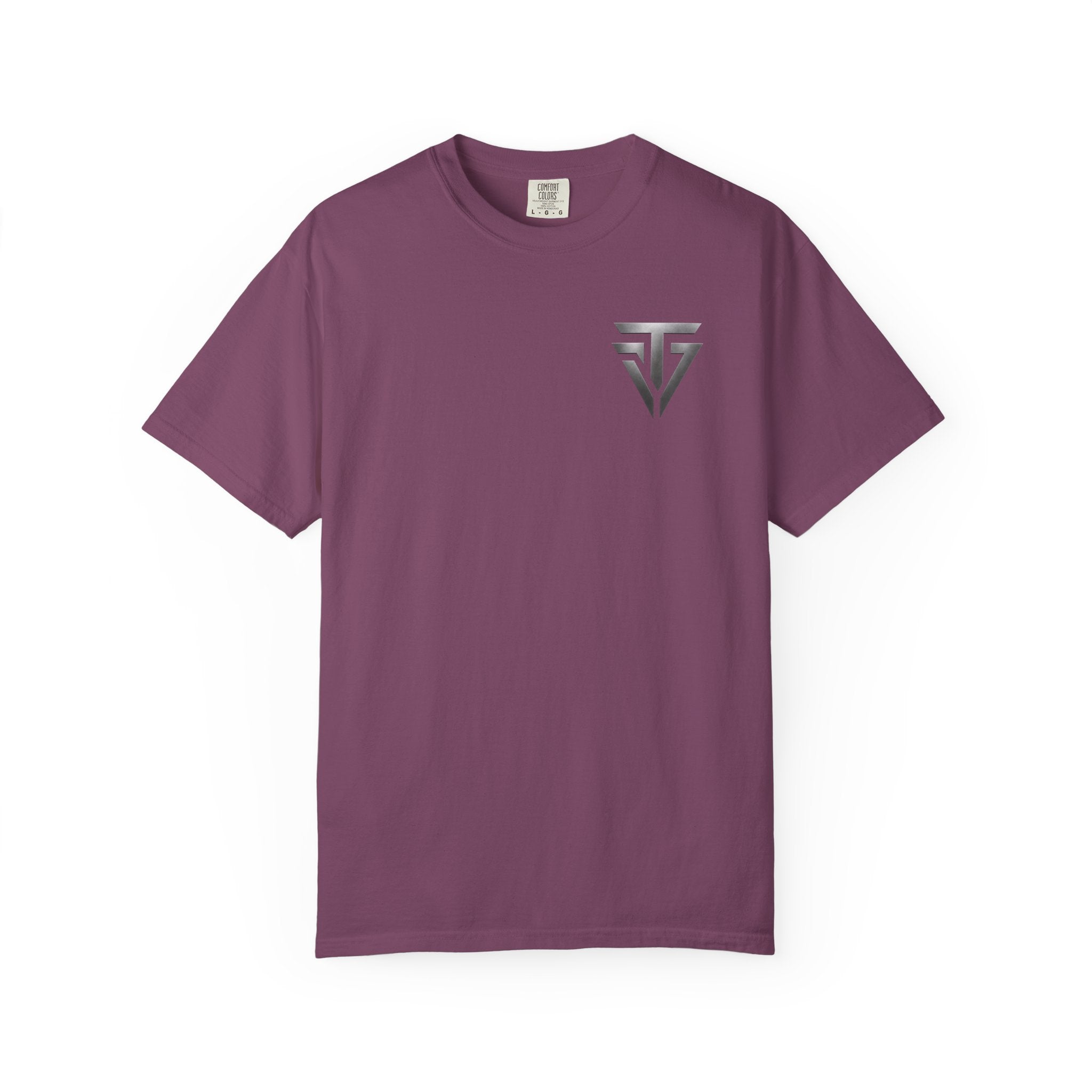 Triverse logo Garment-Dyed T-shirt