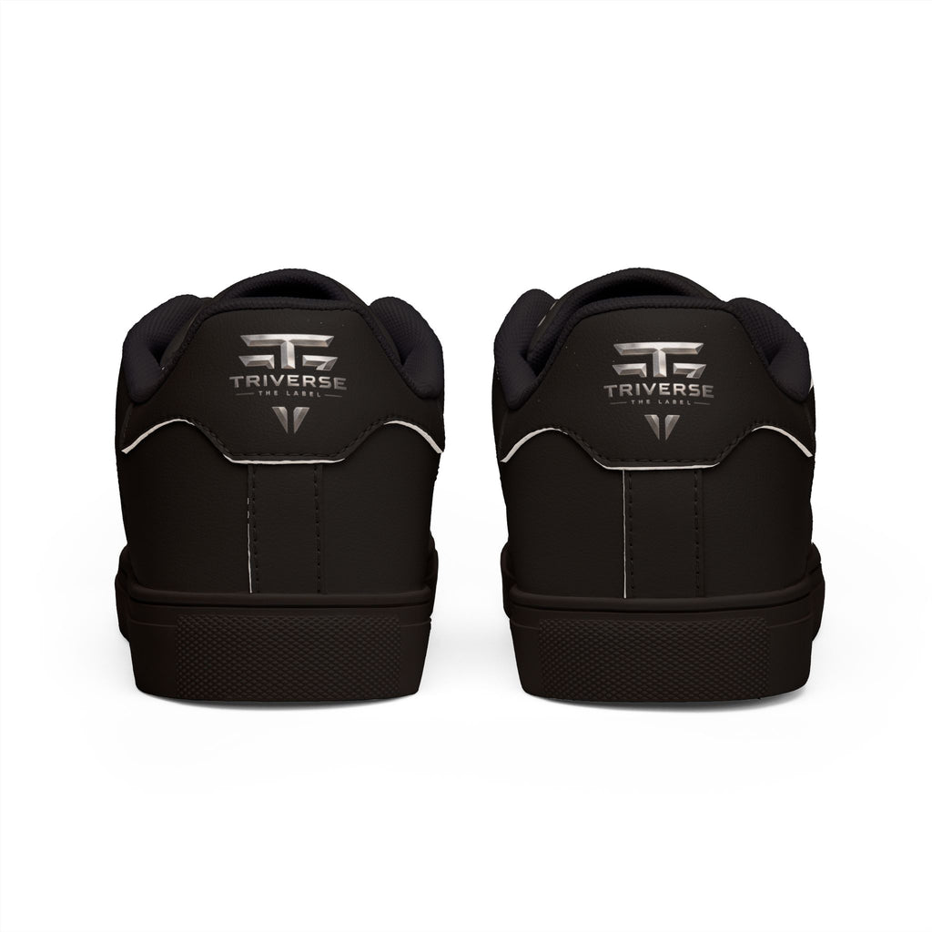 Triverse Low-Top Leather Sneakers
