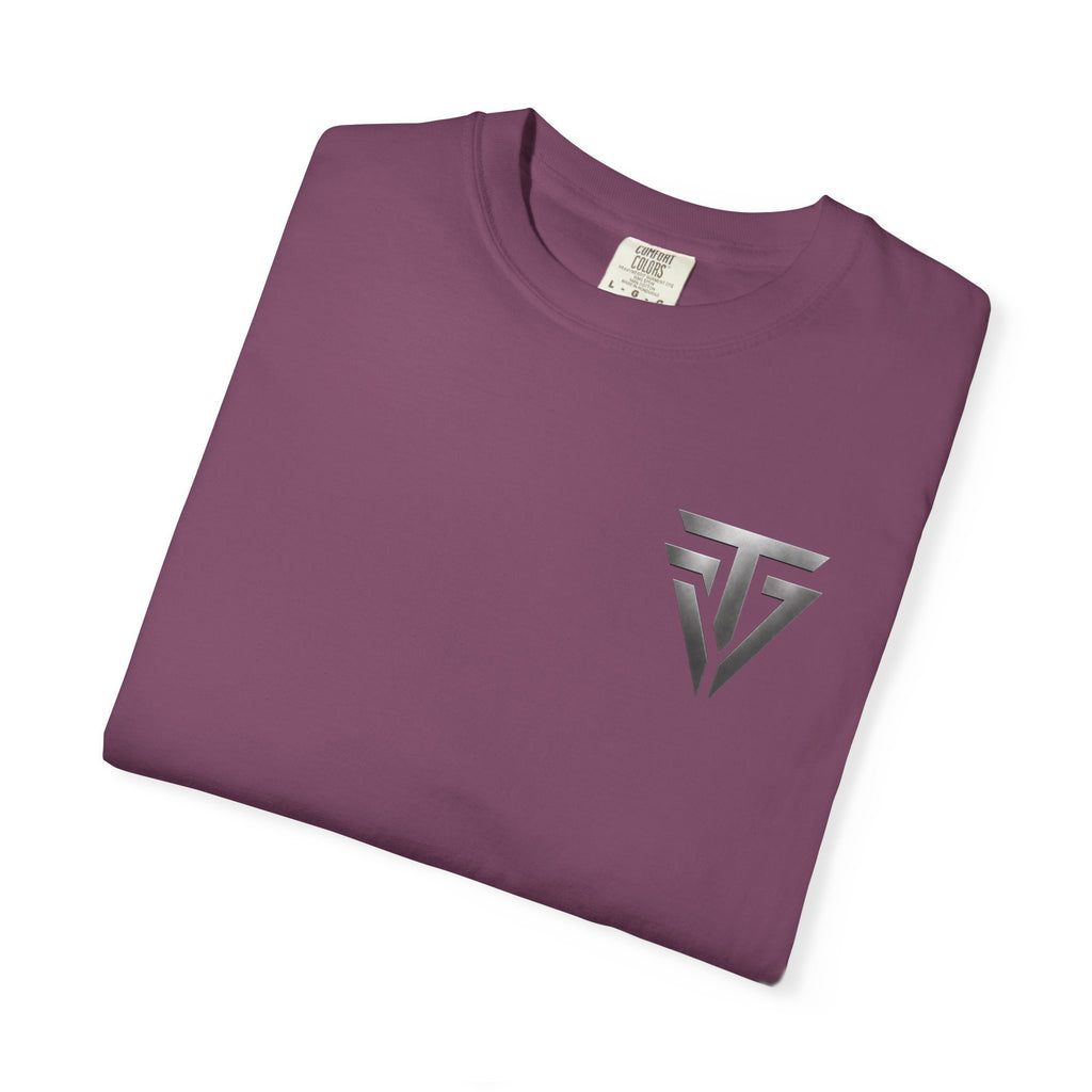 Triverse logo Garment-Dyed T-shirt