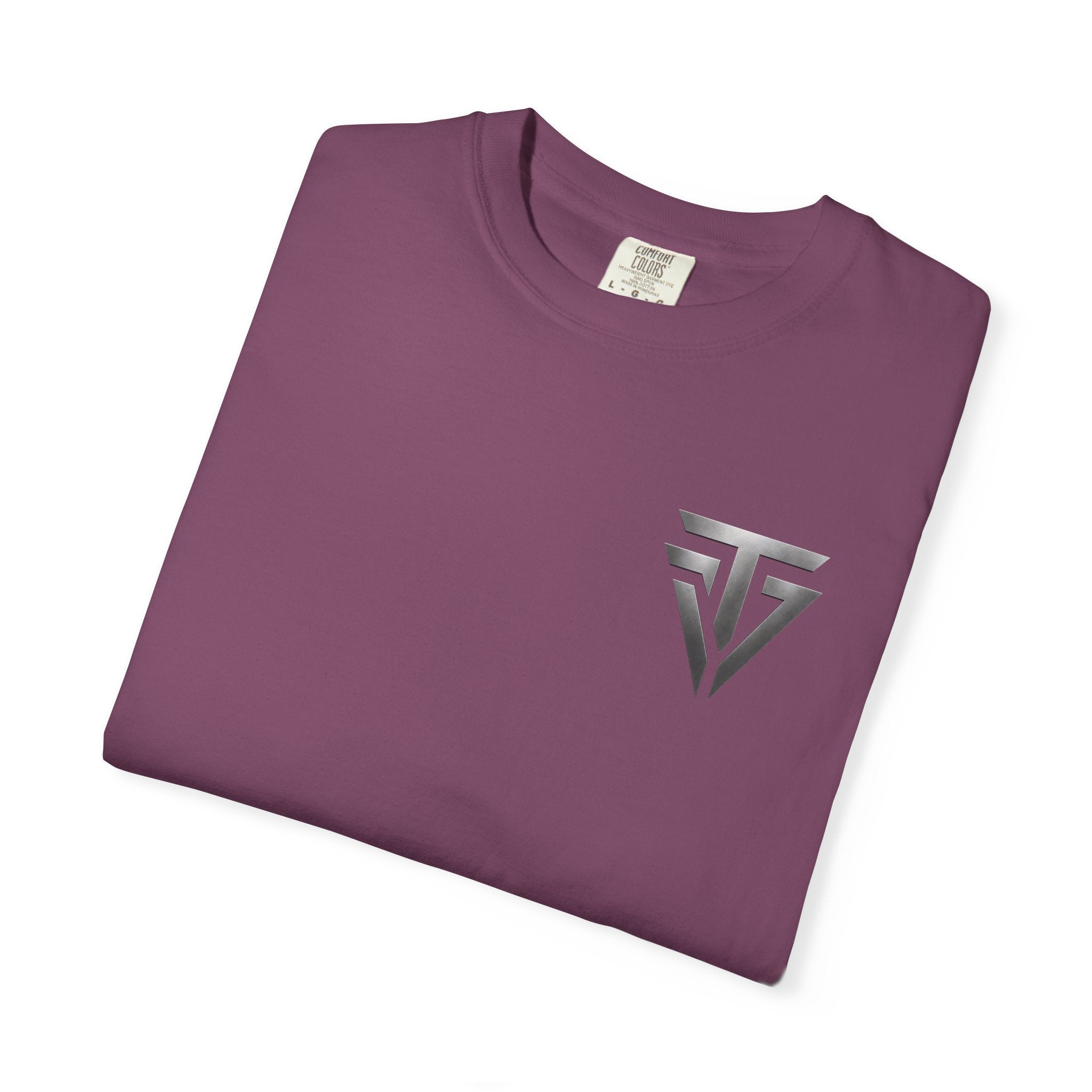 Triverse logo Garment-Dyed T-shirt