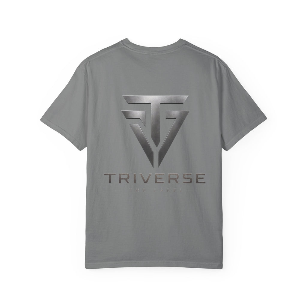 Triverse logo Garment-Dyed T-shirt