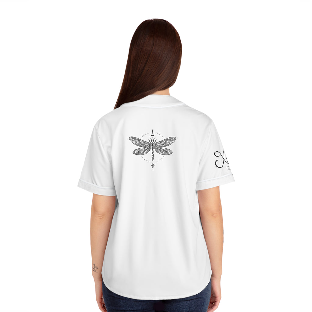Women's Baseball Jersey (AOP)