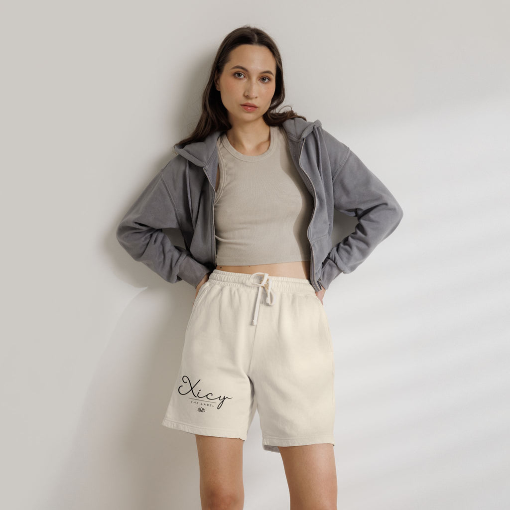 Unisex Garment-Dyed Lightweight Fleece Sweat Shorts