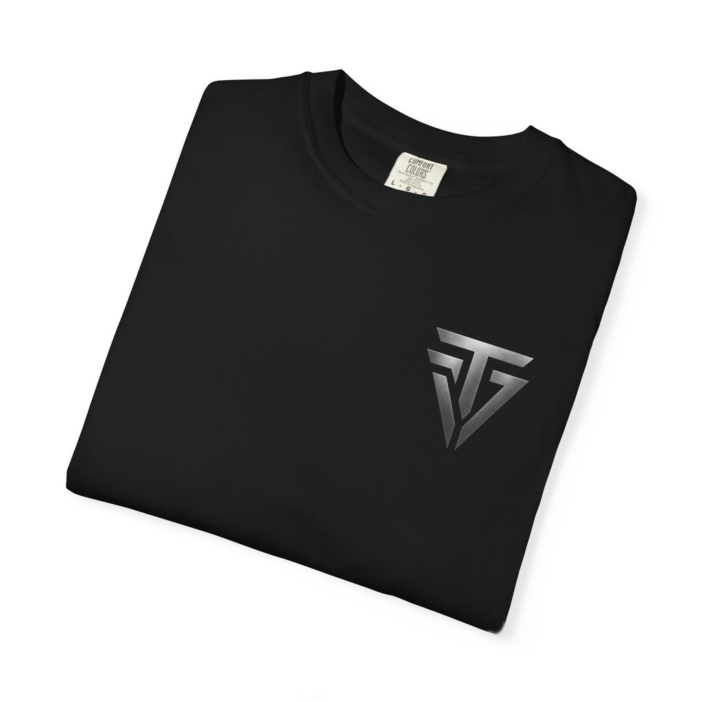 Triverse logo Garment-Dyed T-shirt