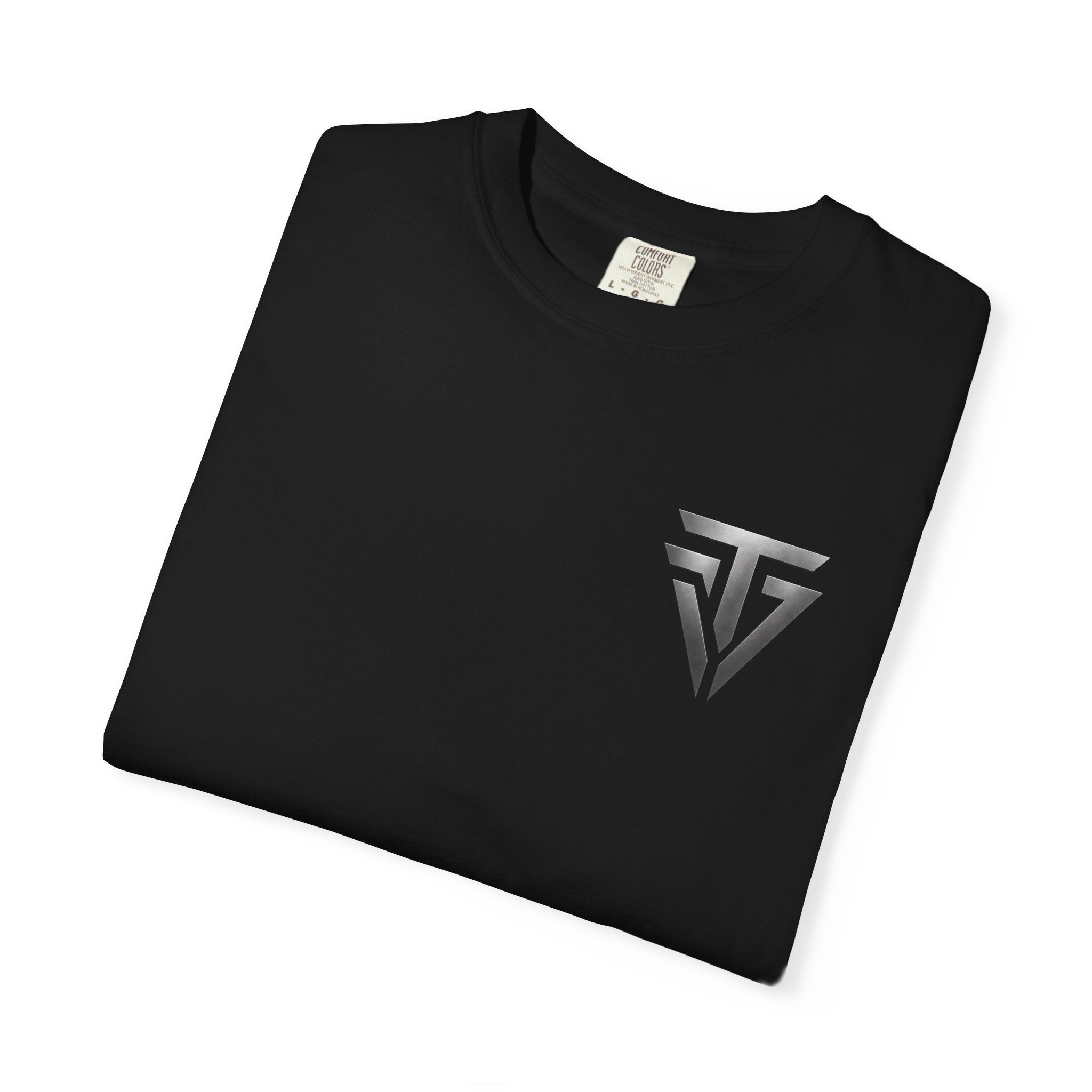 Triverse logo Garment-Dyed T-shirt