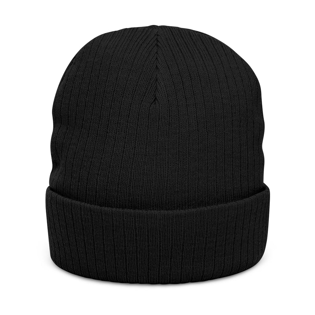 Triverse Ribbed Knit Beanie (Embroidery)