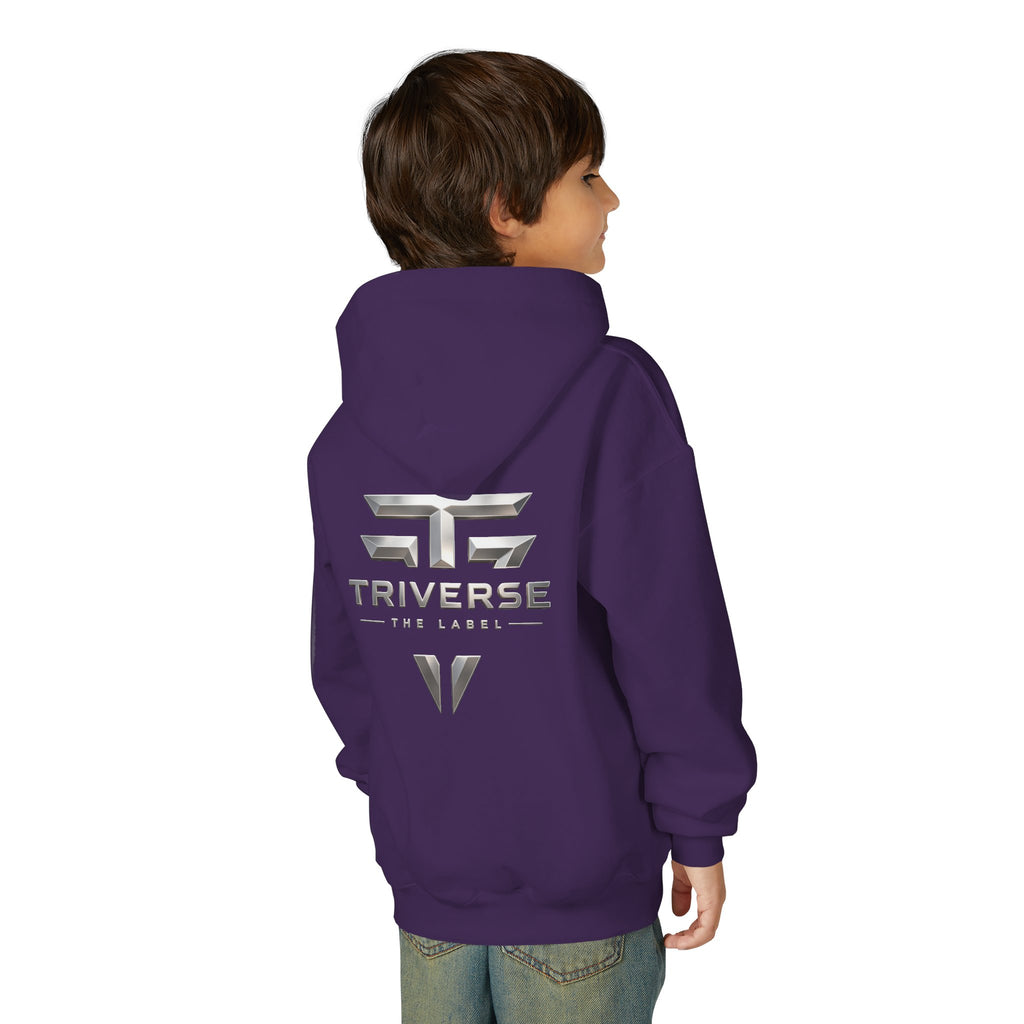 Triverse Youth Heavy Blend Hooded Sweatshirt